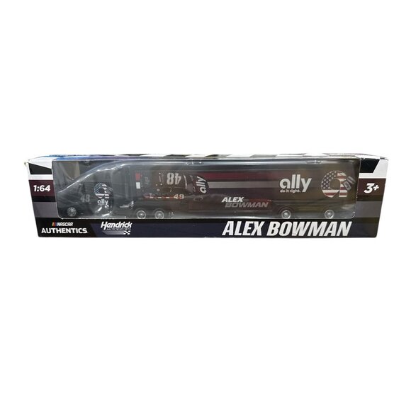 Nascar Other - Nascar 2021 Alex Bowman 48 Ally Veterans Hauler 1:64, Authentics Hendrick Motors